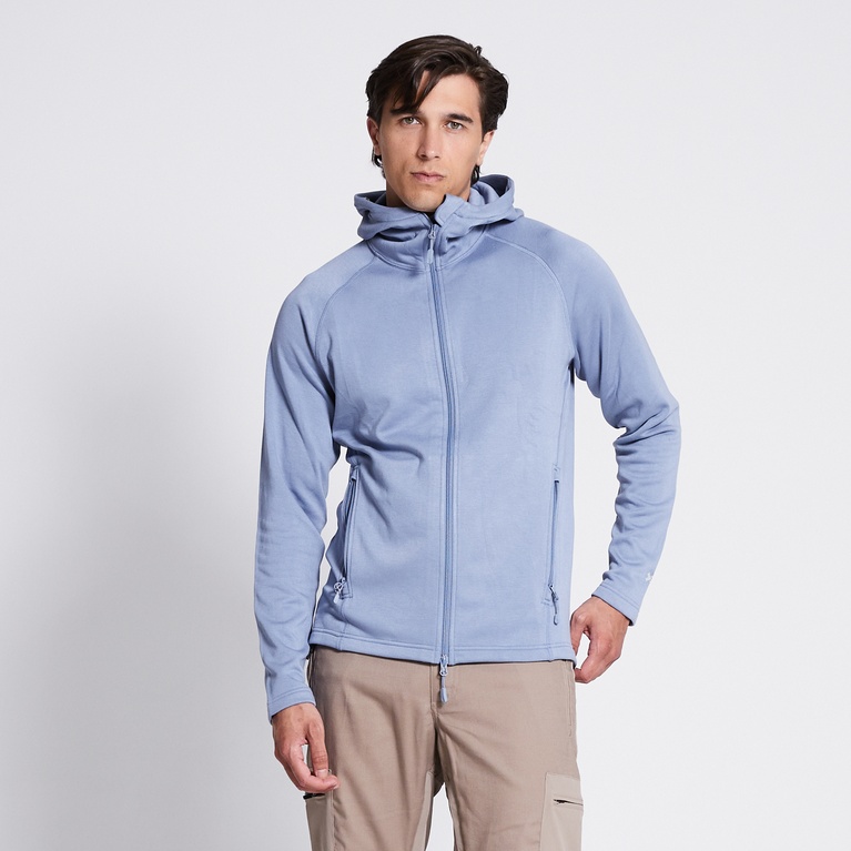 Functional hoodie "Vasared" Dusty Blue